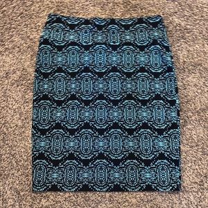 LuLaRoe XL Cassie pencil skirt